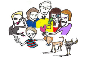 family drawing color 1Bjpg